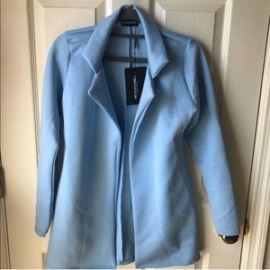 PRETTYLITTLETHING BLUE BLAZER